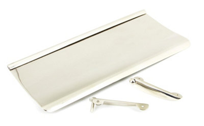 From The Anvil Polished Nickel Small Letter Plate Cover