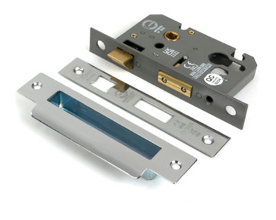 From The Anvil Polished SS 2 1/2" Euro Profile Sash Lock