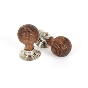 From The Anvil Rosewood and PN Beehive Mortice/Rim Knob Set