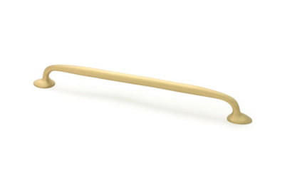From The Anvil Satin Brass Moore Pull Handle - Large