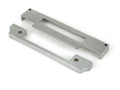 From The Anvil Satin Chrome  1/2" Rebate Kit for Euro Sash Lock