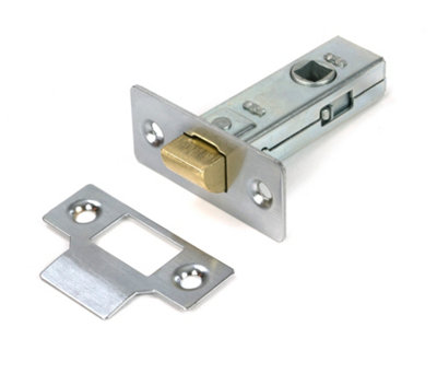 From The Anvil Satin Chrome 2 1/2" Tubular Mortice Latch