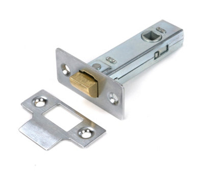 From The Anvil Satin Chrome 3" Tubular Mortice Latch