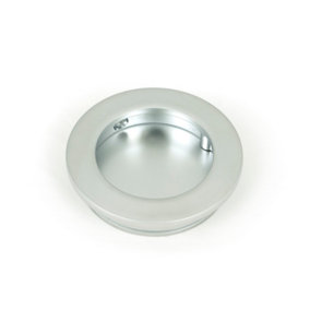 From The Anvil Satin Chrome 60mm Plain Round Pull