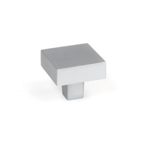 From The Anvil Satin Chrome Albers Cabinet Knob - 35mm