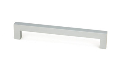 From The Anvil Satin Chrome Albers Pull Handle - Medium