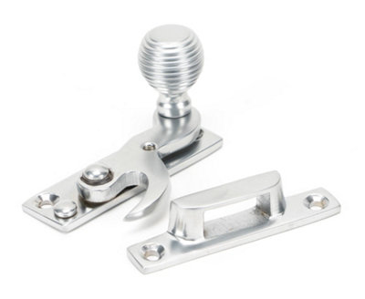 From The Anvil Satin Chrome Beehive Sash Hook Fastener