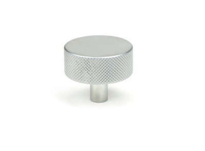 From The Anvil Satin Chrome Brompton Cabinet Knob - 38mm (No rose)