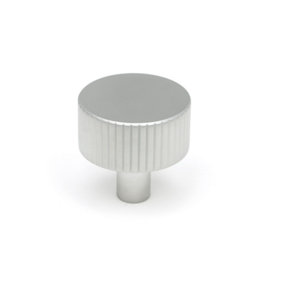 From The Anvil Satin Chrome Judd Cabinet Knob - 32mm (No rose)