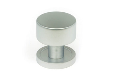 From The Anvil Satin Chrome Kelso Cabinet Knob - 25mm (Plain)