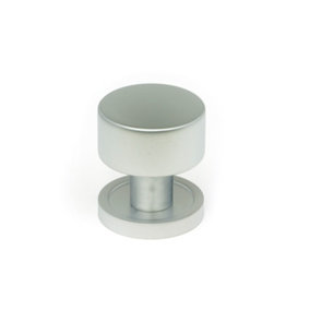 From The Anvil Satin Chrome Kelso Cabinet Knob - 25mm (Plain)