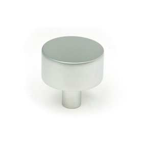 From The Anvil Satin Chrome Kelso Cabinet Knob - 32mm (No rose)