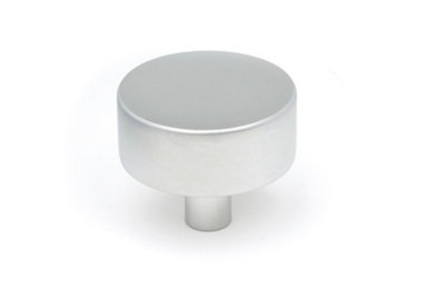 From The Anvil Satin Chrome Kelso Cabinet Knob - 38mm (No rose)