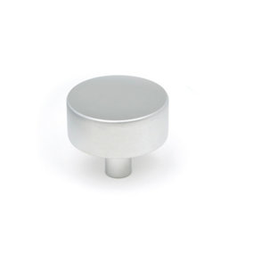 From The Anvil Satin Chrome Kelso Cabinet Knob - 38mm (No rose)