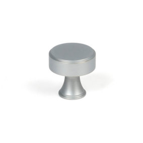 From The Anvil Satin Chrome Scully Cabinet Knob - 25mm