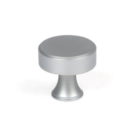 From The Anvil Satin Chrome Scully Cabinet Knob - 32mm