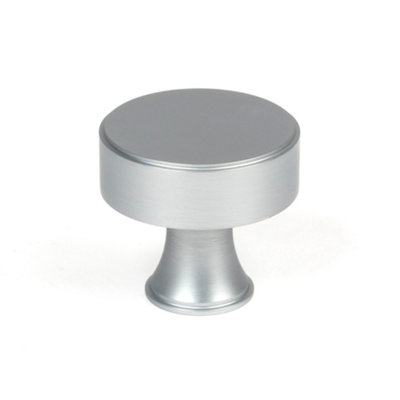 From The Anvil Satin Chrome Scully Cabinet Knob - 38mm