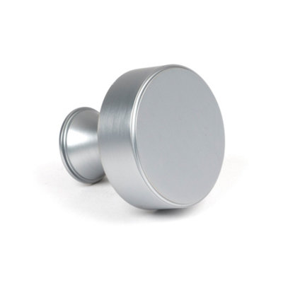 From The Anvil Satin Chrome Scully Cabinet Knob - 38mm