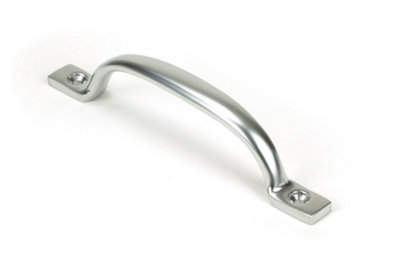 From The Anvil Satin Chrome Slim Sash Pull