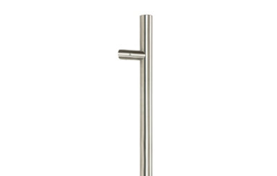 From The Anvil Satin Marine SS (316) 1.2m Offset T Bar Handle Secret Fix 32mm Dia.
