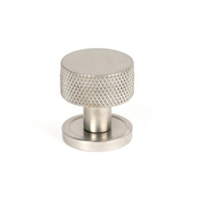 From The Anvil Satin SS (304) Brompton Cabinet Knob - 25mm (Plain)