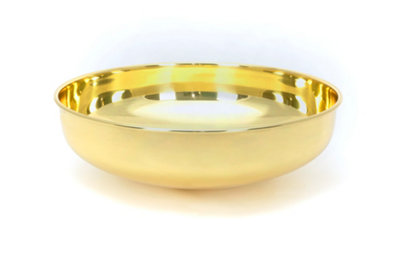 From The Anvil Smooth Brass Round Sink