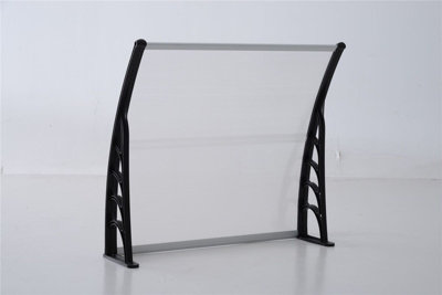 Front Door Canopy Porch Rain Protector Awning Lean-To Roof Shelter 80 X 120cm - 3