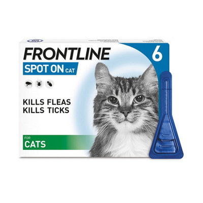 Frontline Spot On Cat 6 Pipettes DIY at B Q