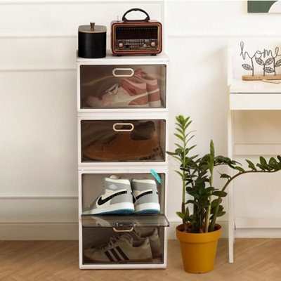 Froppi Premium Multi-Purpose Box with Magnetic Door, 4-Tier Tall ...