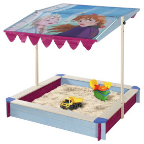 Frozen 2 Sandpit With Height Adjustable Roof