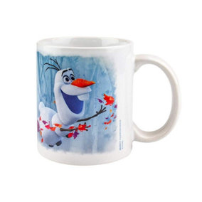 Frozen II Olaf Mug White/Blue (One Size)