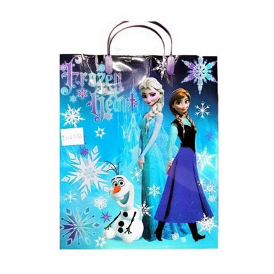Frozen Snowflake Anna And Elsa Gift Bag Blue (One Size)