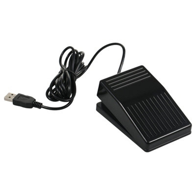 FS22-PM USB Single Foot Switch Multifunctional Customized Foot Pedal Mechanical Switch for Image Acquisition Music Game Control