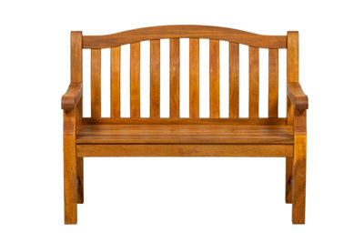 FSC 1 Lytham 2 Seater Acacia Bench - 6