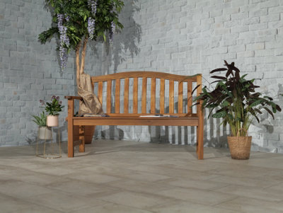 FSC 1 Lytham 3 Seater Acacia Bench - 3
