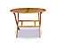 FSC BROOKLYN 4 Seater Dining Set: 107cm Folding Table with 4 Manhattan Folding Armchairs