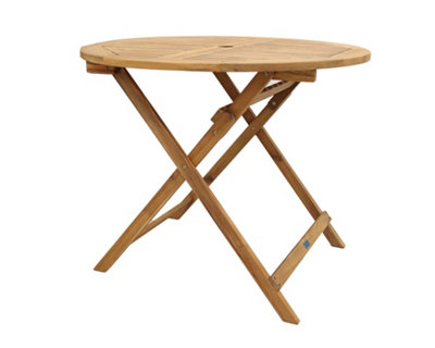 FSC MANHATTAN 4 Seater Dining Set  90cm Folding Manhattan Table with 4 Manhattan Folding Armchairs - 9