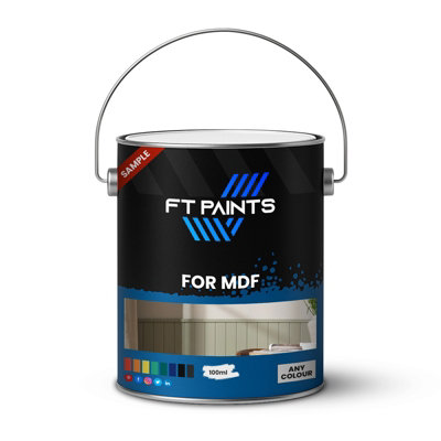 FT Paints 100 ml Sample Fast-Drying Wood Paint with Satin Matt Finish ...
