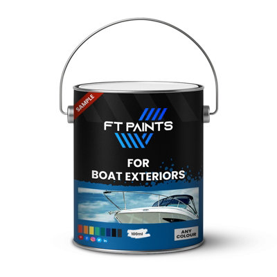 FT PAINTS 100ML SAMPLE ACRY HIGH-GLOSS 2K PAINT WITH HARDENER E9003 FOR ...