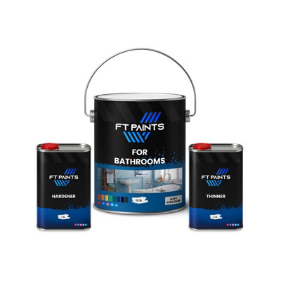 FT Paints 20.0L Kit Fast-Drying Wood Paint with Gloss Finish for ...