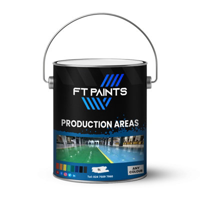 FT Paints 7.5L Kit Epoxy Gloss Finish Floor Paint For Production Areas ...