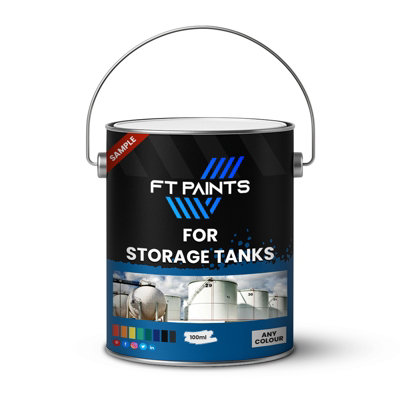 FT Paints Sample 100ml 2K Anti-Rust Metal Paint For Storage Tanks- RAL ...