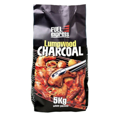 Fuel Express Lumpwood Charcoal Black (4kg)