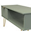 Fuji 1 Drawer Coffee Table in Reed Green (Ready Assembled)