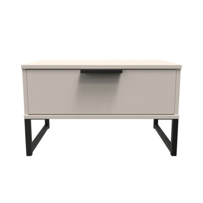 Fuji 1 Drawer Side Table in Kashmir Matt (Ready Assembled)