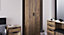 Fuji 2 Door Wardrobe in Vintage Oak (Ready Assembled)