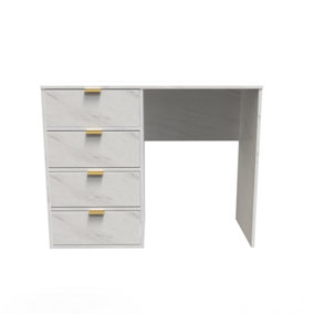 Fuji 4 Drawer Vanity in Marble (Ready Assembled)