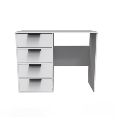 Fuji 4 Drawer Vanity in White Matt (Ready Assembled)