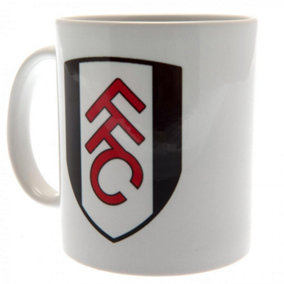 Fulham FC Ceramic Mug White/Black/Red (One Size)
