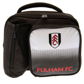 Fulham FC Fade Lunch Bag Black/White (One Size)